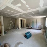 Rénovation clé en main d’un appartement ancien avec travaux de plâtrerie et isolation intérieure avec finition peinture à Kiffis dans le Haut-Rhin